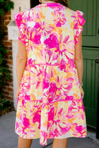 Eyes Like Oceans Dress, Pink