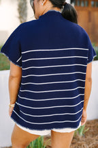 Eyes On You Pullover, Marineblau