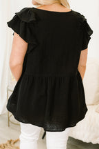 Soft Spot For You Top, Black