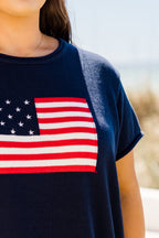 Freedom Sweater, Navy