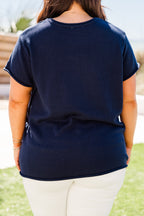 Freedom Sweater, Navy