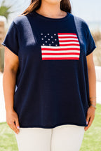 Freedom Sweater, Navy