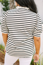 Secrets That You Keep Top, Black-White