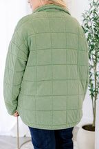 Faded Memories Jacket, Olive