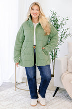 Faded Memories Jacket, Olive