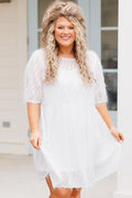 Fancy Like Dress, White