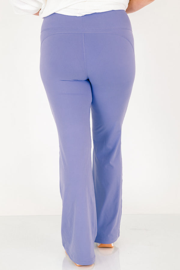 Fast And Flirty Leggings, Blue Hyacinth