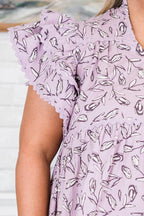 Fearless Hearts Dress, Lilac