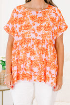 Feeling Accomplished Top, Orange