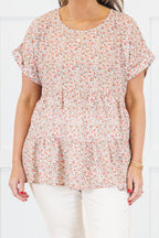 Feeling Accomplished Top, Taupe