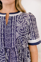 Feelings Still Remain Dress, Navy