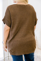 Feels Like The Moment Sweater, Brown