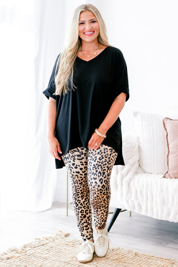 Fiercely On Point Leggings, Brown