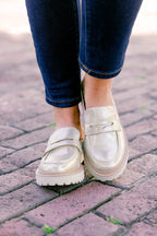 Fire For You Loafers, Gold