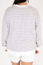 Fireside Feels Pullover, Heather Grey