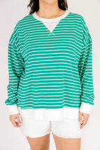 Fireside Feels Pullover, Kelly Green