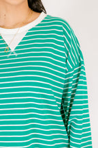 Fireside Feels Pullover, Kelly Green