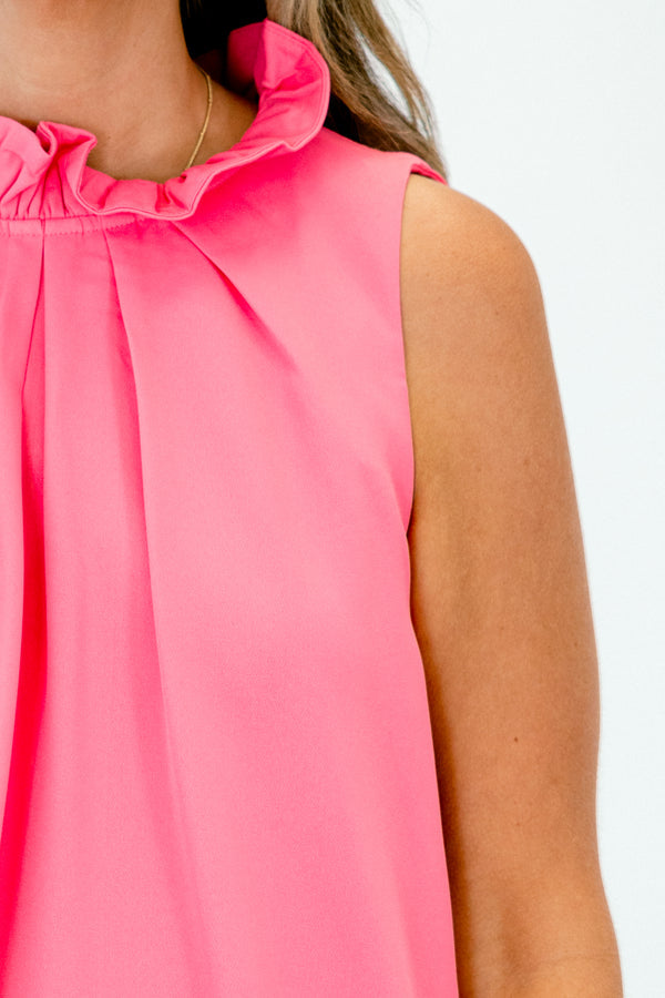 Flawless Instincts Top, Bubble Pink