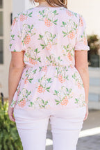 Flowers For Days Top, Pink