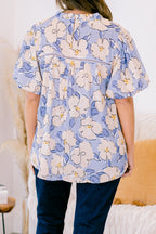 Focusing On Myself Top, Periwinkle