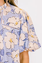 Focusing On Myself Top, Periwinkle
