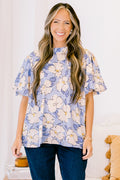 Focusing On Myself Top, Periwinkle