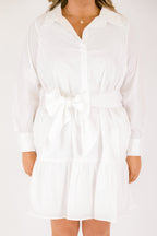 From Here On Dress, White