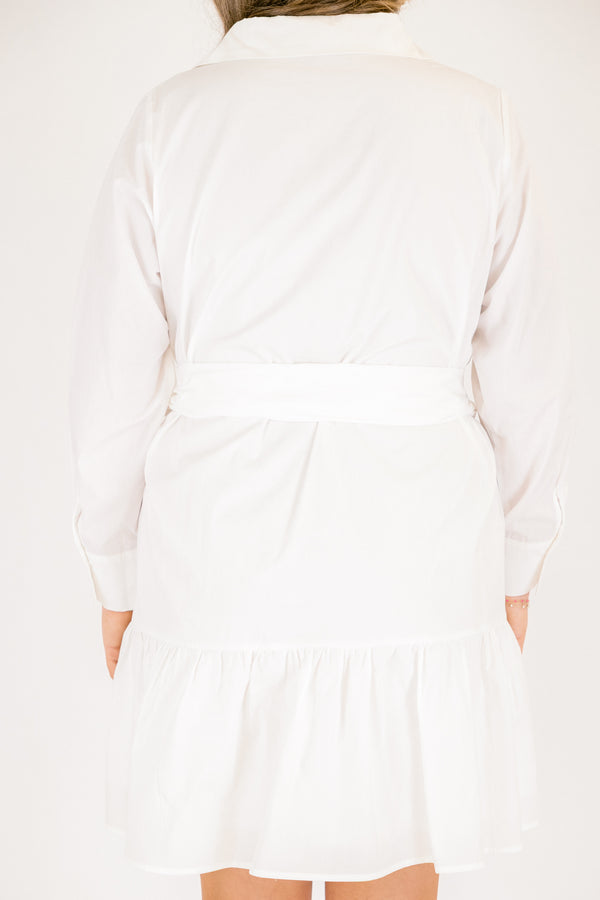 From Here On Dress, White
