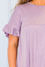 Frozen In Time Top, Lavender