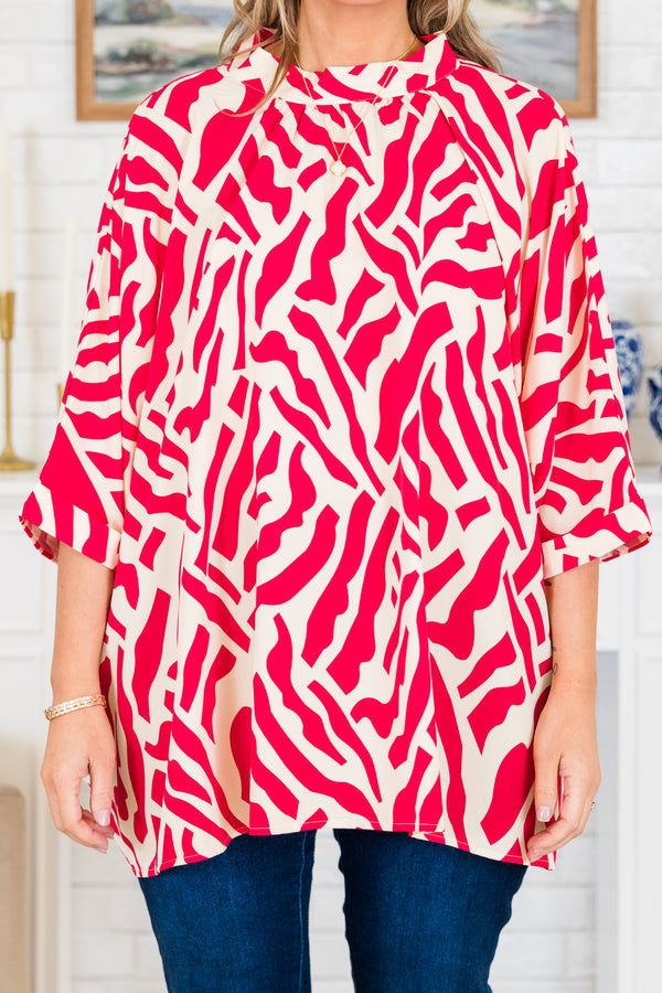 Gallery Glamour Top, Pink