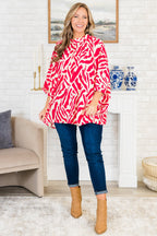 Gallery Glamour Top, Pink