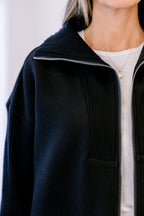 Gather Around The Fire Jacke, Schwarz