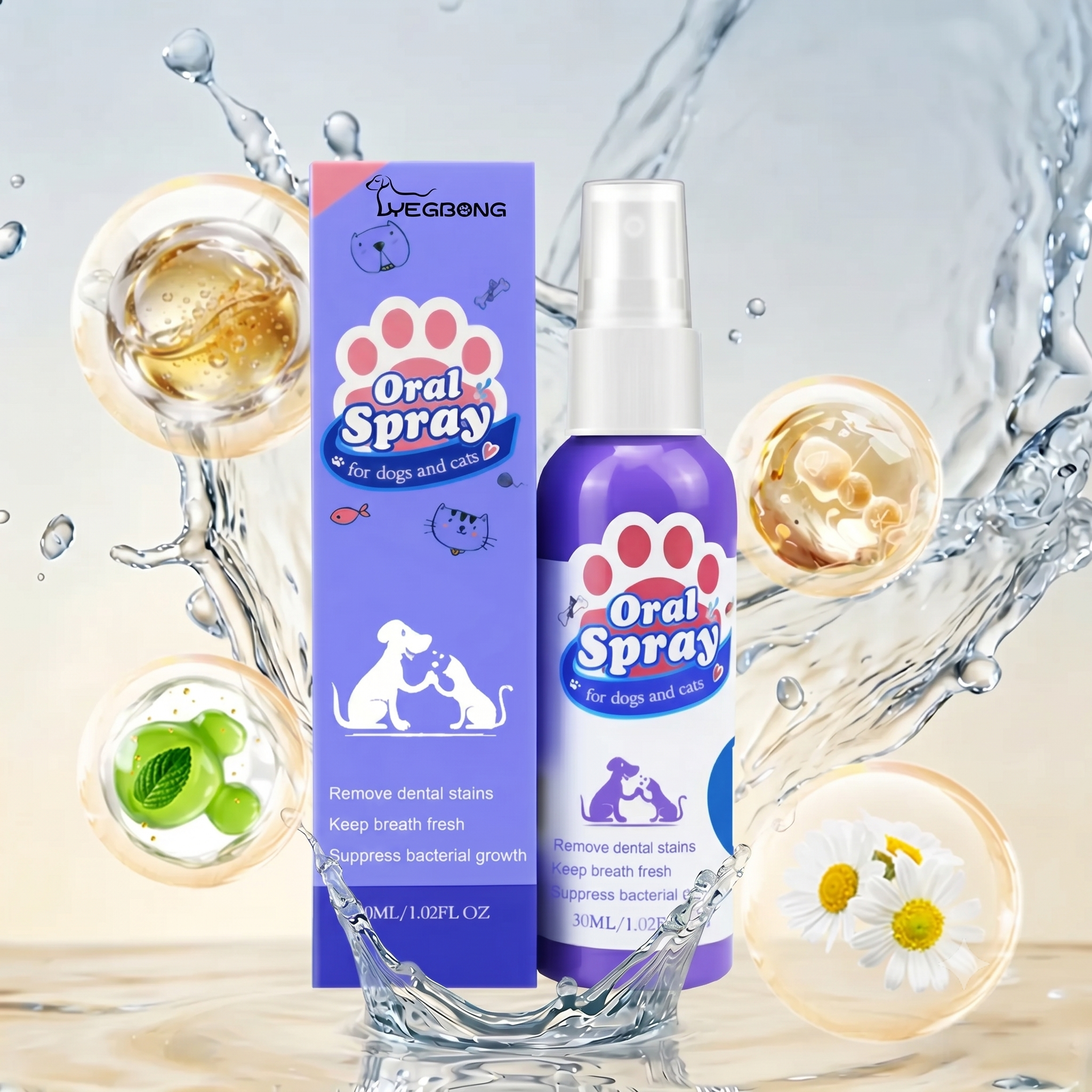 Timilk® TrustedPet Mundpflegespray – Einfache tägliche Zahnpflege