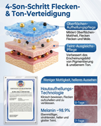 LYW® Niacinamid Tuchmasken zur Hautaufhellung & gegen Pigmentflecken – Original aus Japan