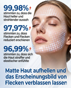 LYW® Niacinamid Tuchmasken zur Hautaufhellung & gegen Pigmentflecken – Original aus Japan