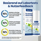 Biancat® Fußdeodorant-Spray