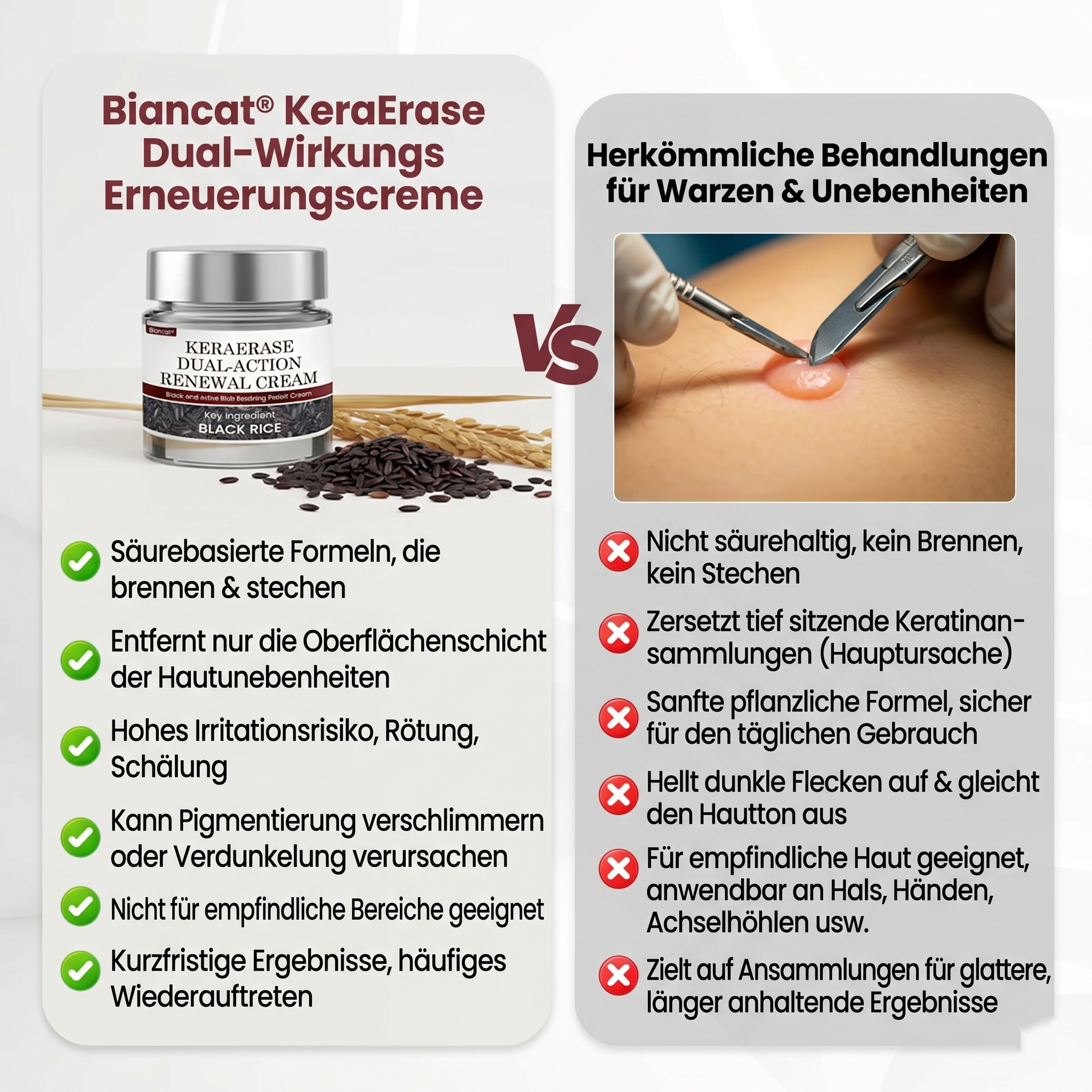 Biancat®KeraErase Dual-Action Renewal Cream