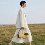 Dackel-Safari-Tasche aus veganem Leder