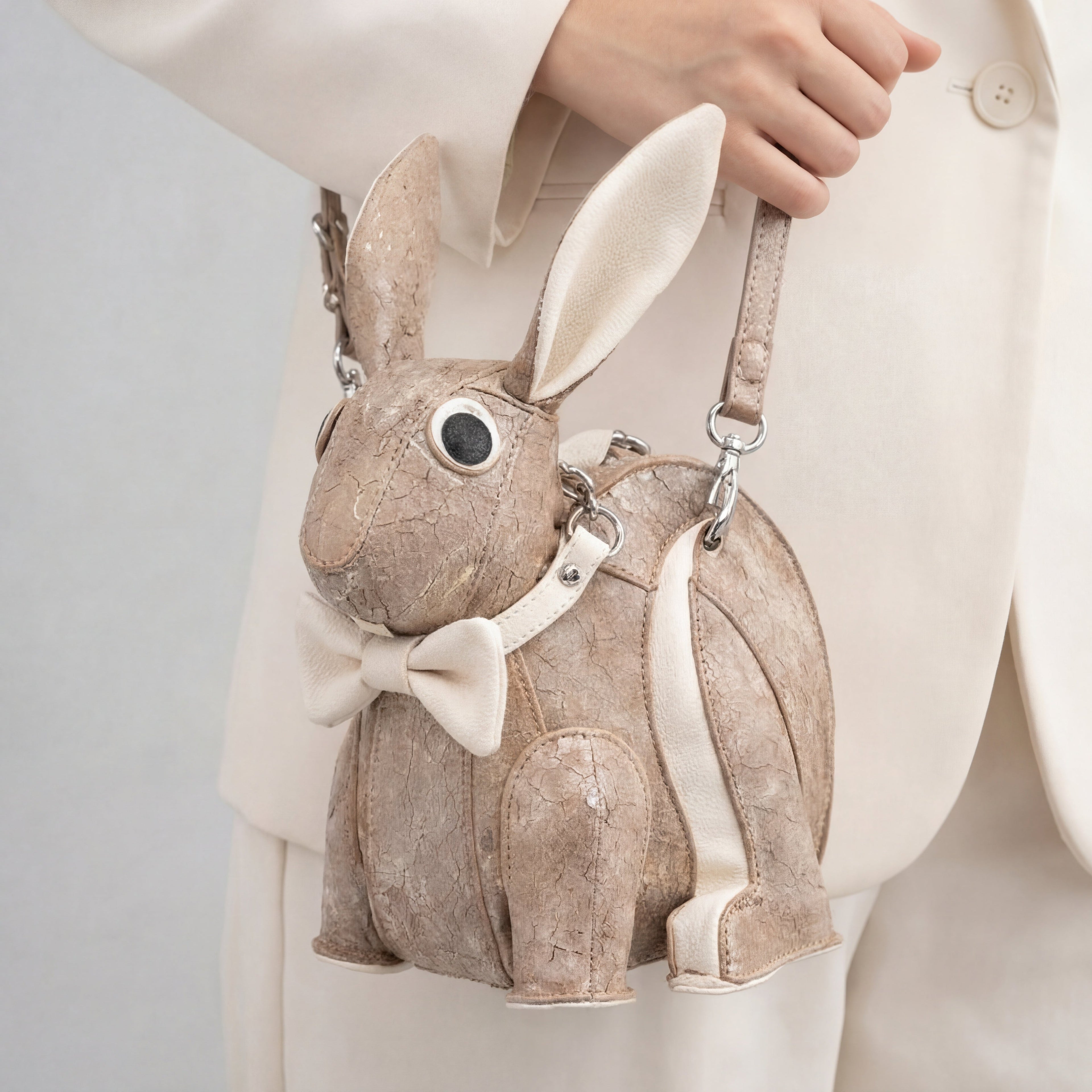 Bunny Belle Umhängetasche aus veganem Leder