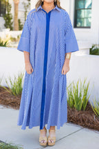 Get A Move On Dress, Blue
