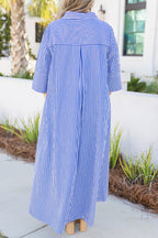 Get A Move On Dress, Blue