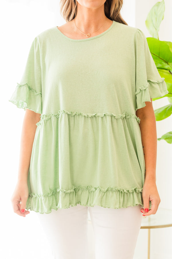 Gettin' Good Top, Green