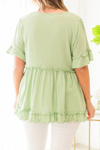 Gettin' Good Top, Green