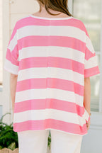 "Getting To Know Me" Top, Rosa