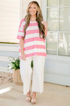 "Getting To Know Me" Top, Rosa