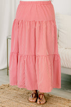 Said In Stride Skirt, Red