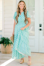 Grace-Kleid, Türkis