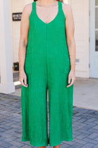Give Me Your Time Jumpsuit, Kelly Green