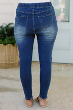 Give Your All Jeggings, Medium Wash