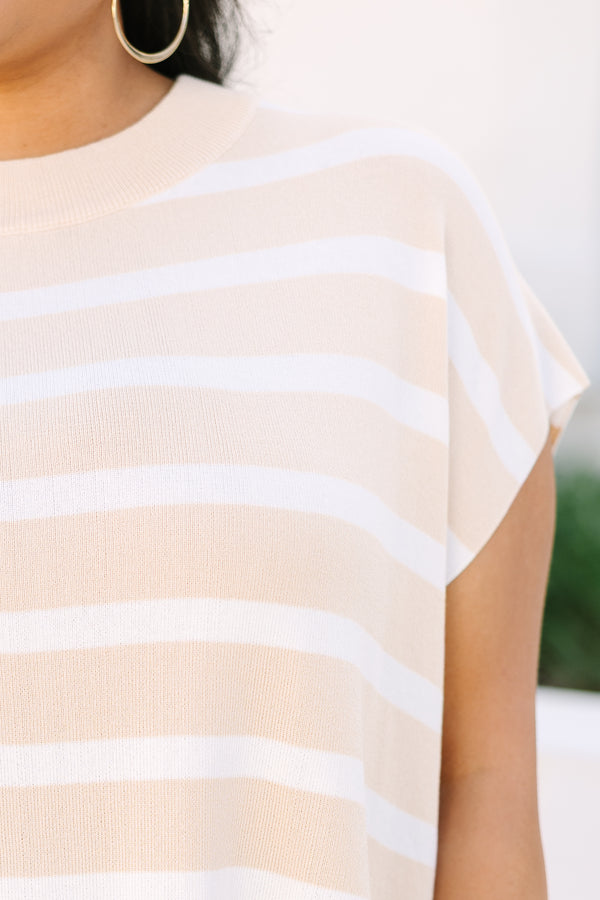 Schenken Sie Ihren besten Pullover, Taupe
